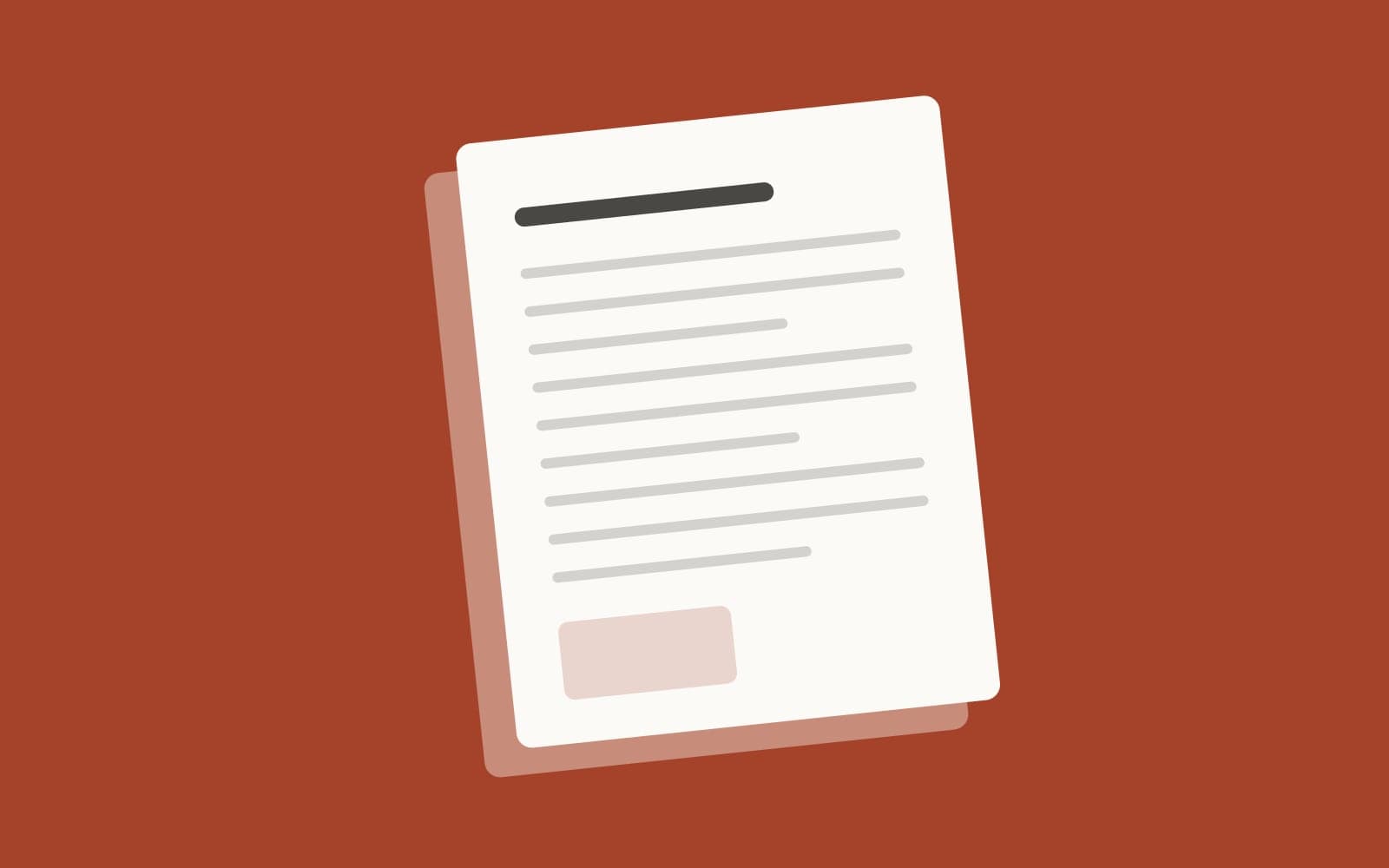 Abstract placeholder artwork for the example case study project